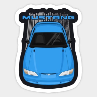 Mustang GT 1994 to 1998 SN95 - Bright atlantic blue Sticker